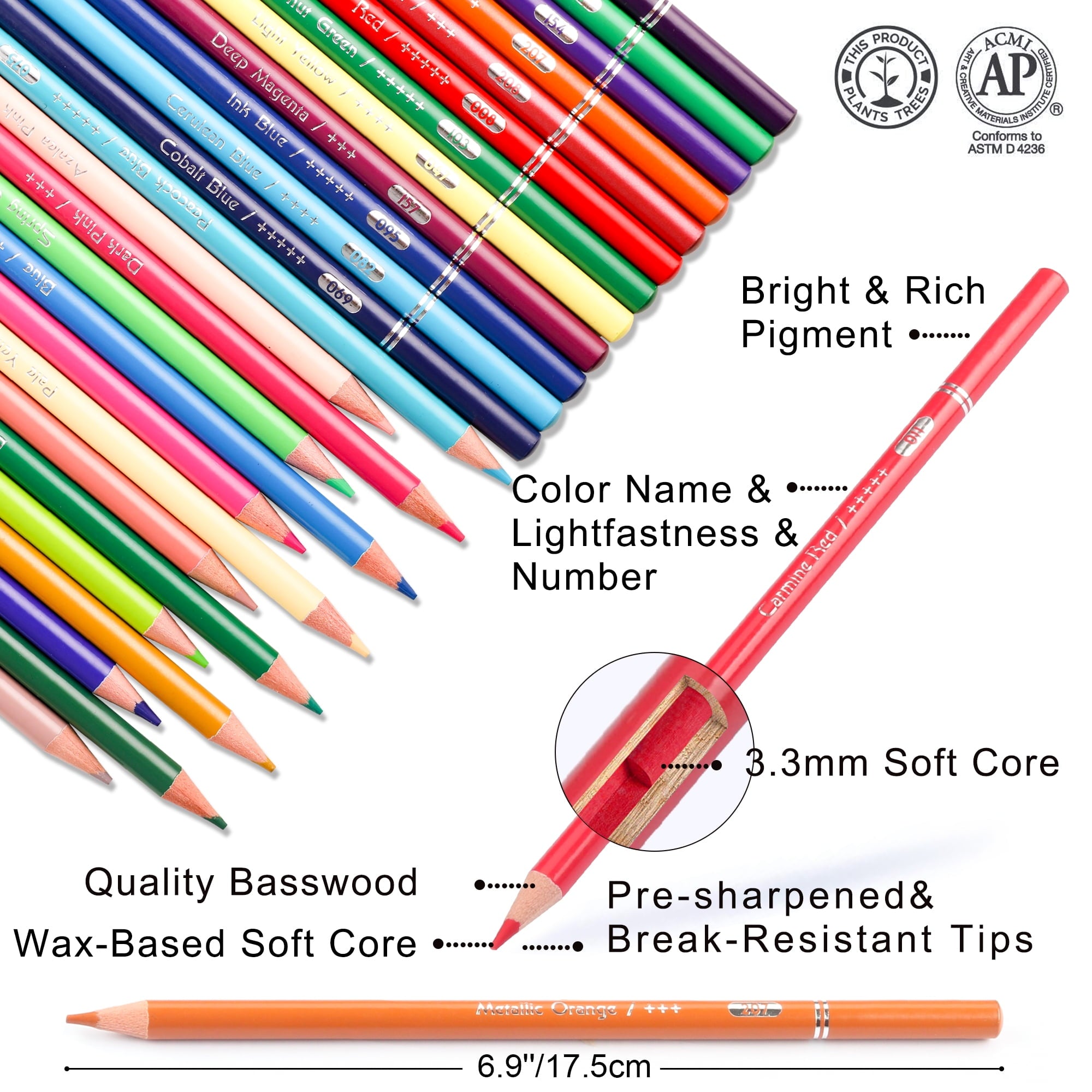 125 Pack Colored Pencils Set for Adult Coloring,120 Colors Coloring Pencils with Extras,Drawing Pencils Art Craft Supplies for Adults Beginners
