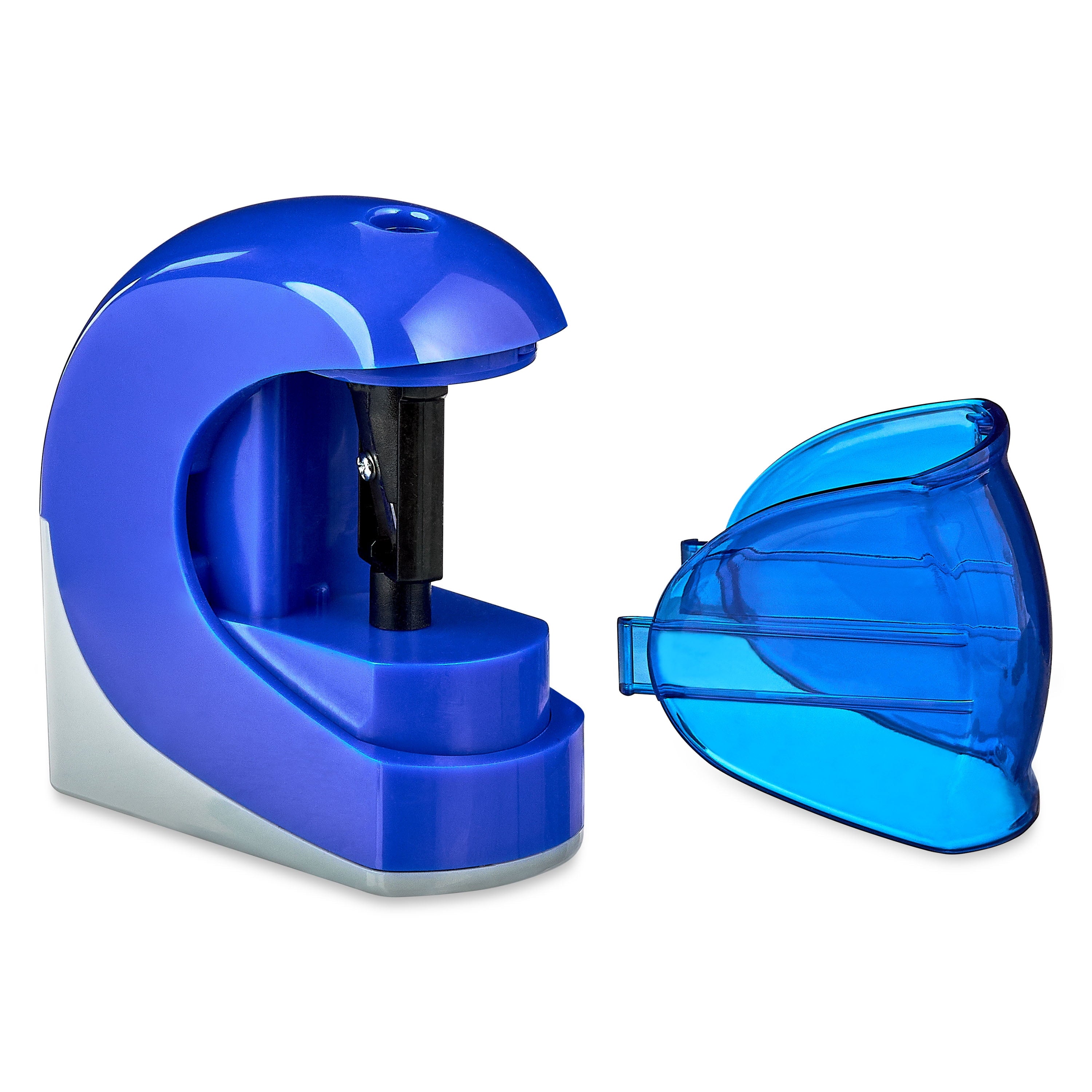 (3 pack) Pen+Gear Battery-Operated Pencil Sharpener, Blue